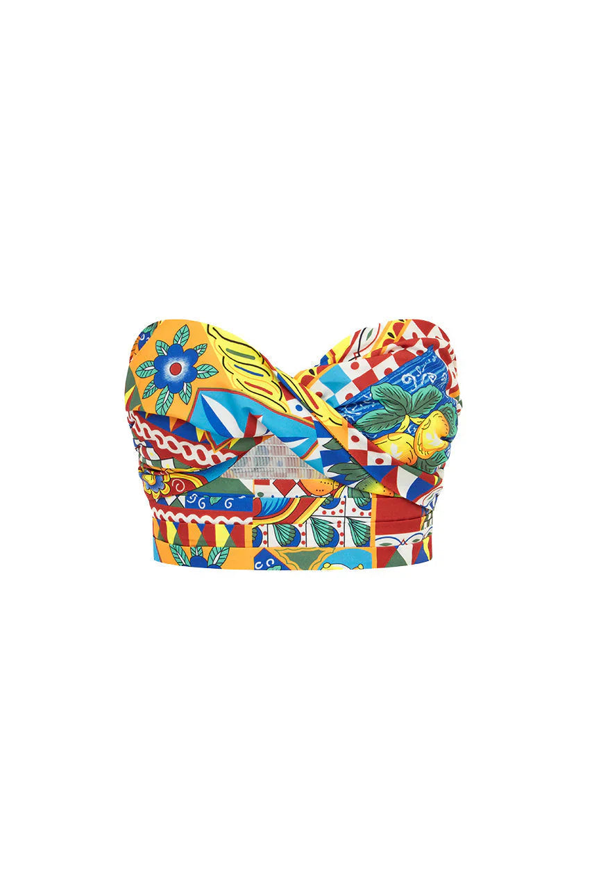 Ayla Top - Phaedra Print