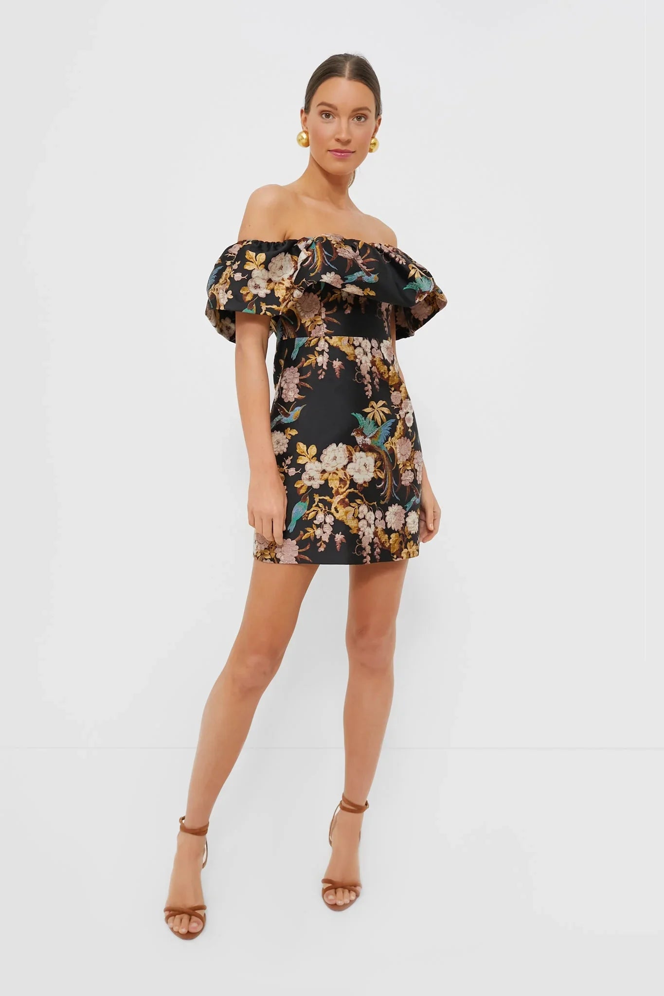 Black Birds of Paradise Vera Dress