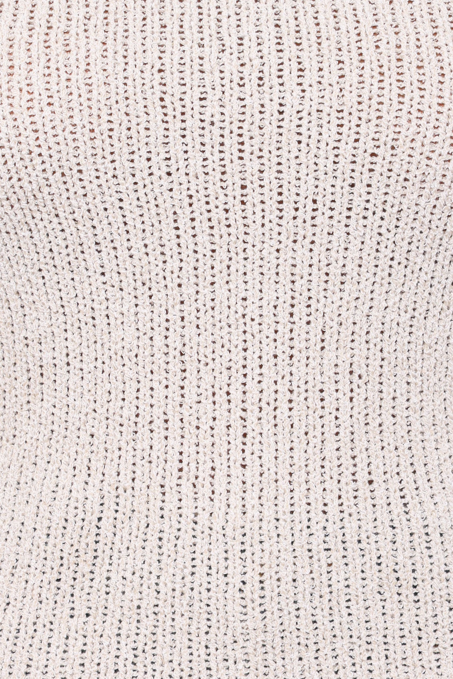 Jutta One Shoulder Knit Top - Beige