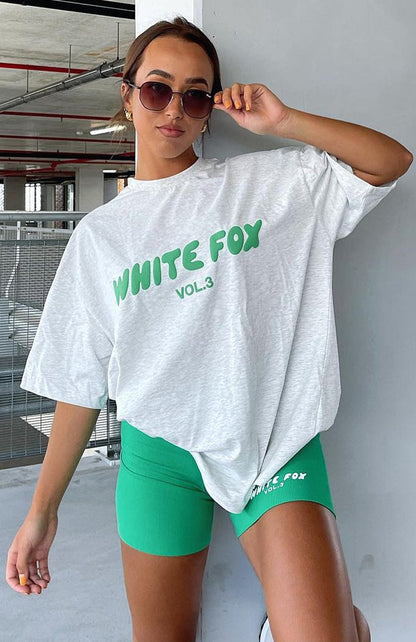 Offstage Oversized Tee Glacier Grey