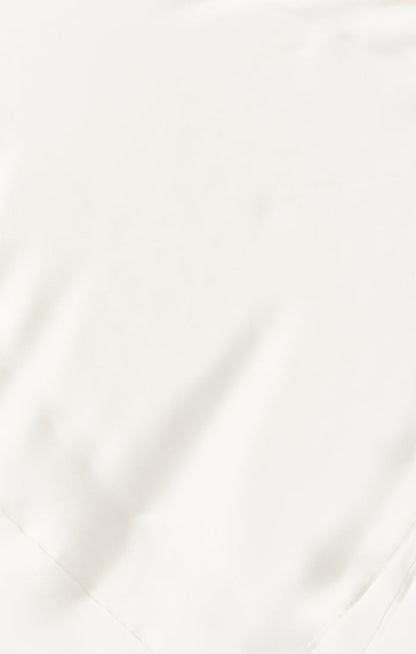 Bridesmaid Fabric Swatch ~ Ivory Luxe Satin