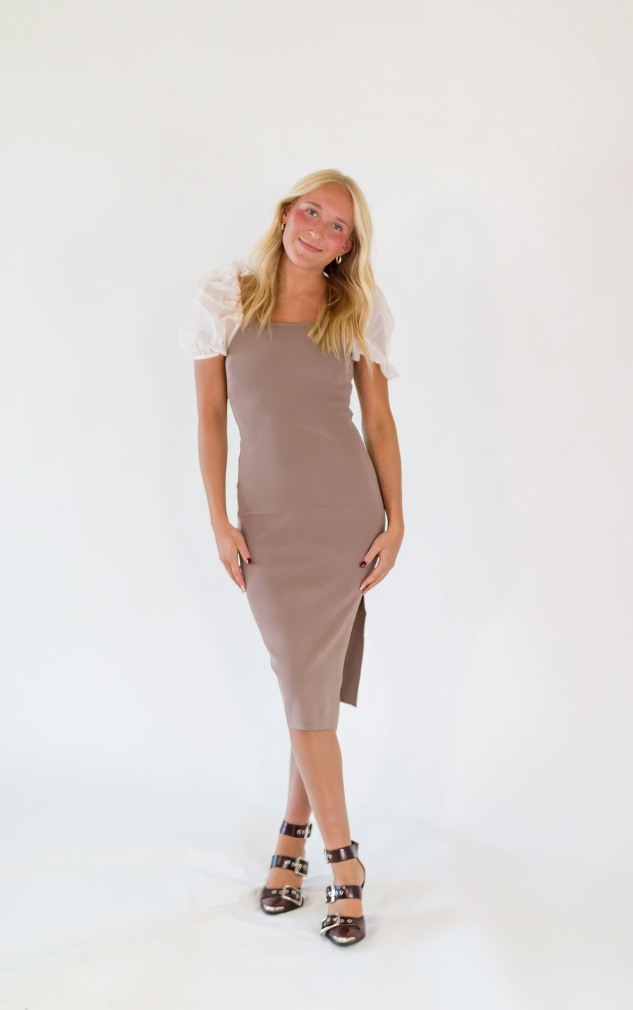 Francesca Dress・Taupe  ✧ Restocked