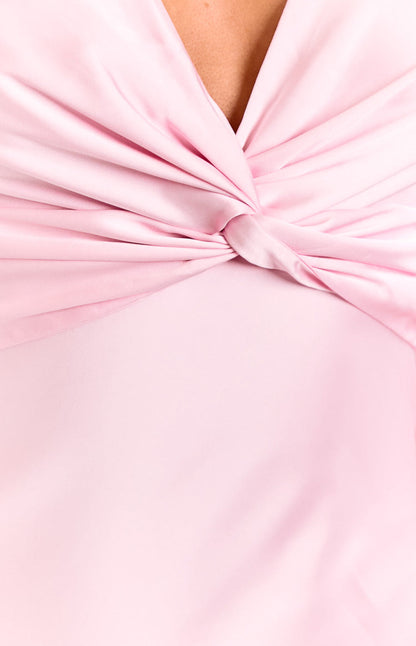 Oden Light Pink Formal Maxi Dress
