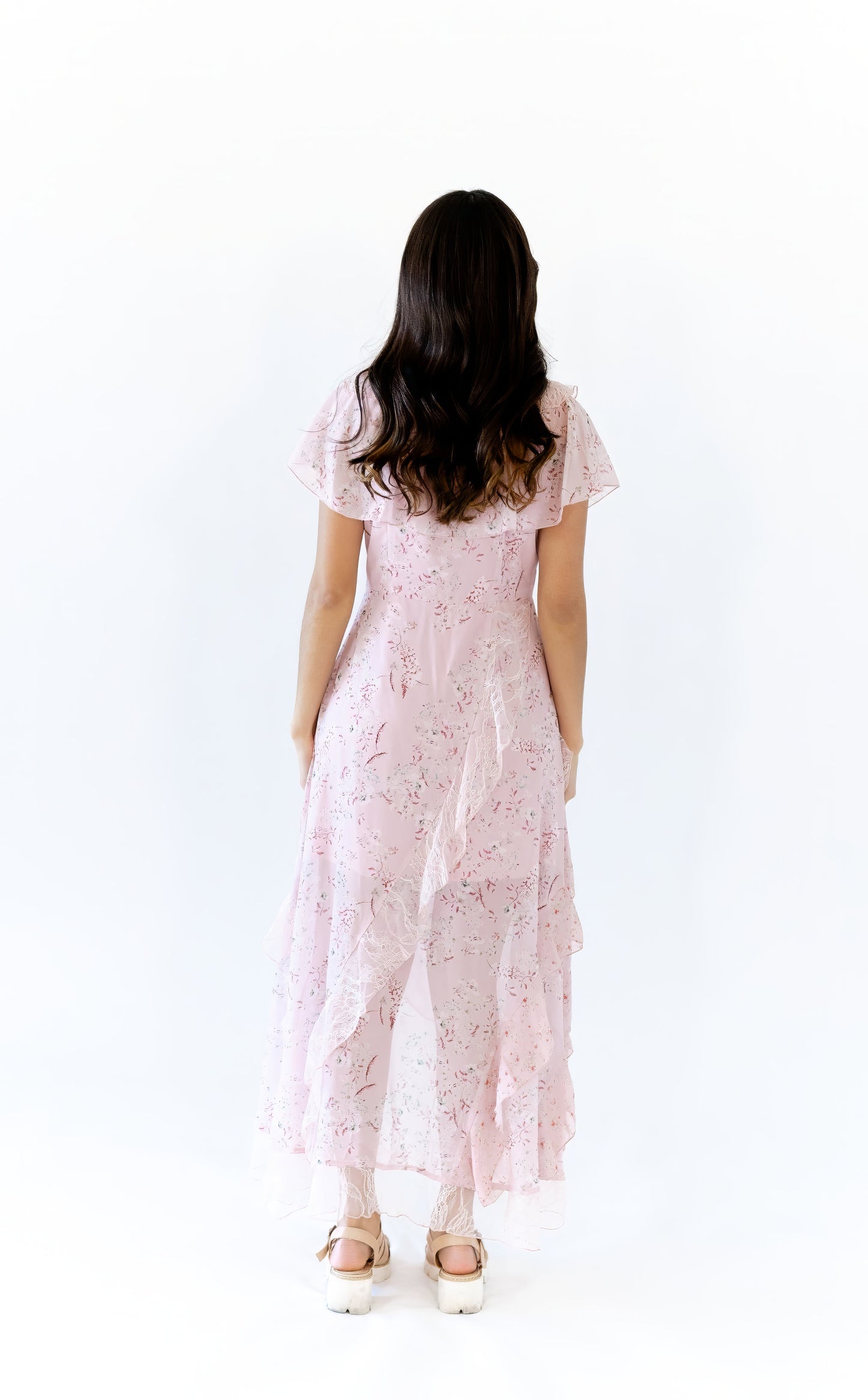 Rylee Ruffled Midi Dress