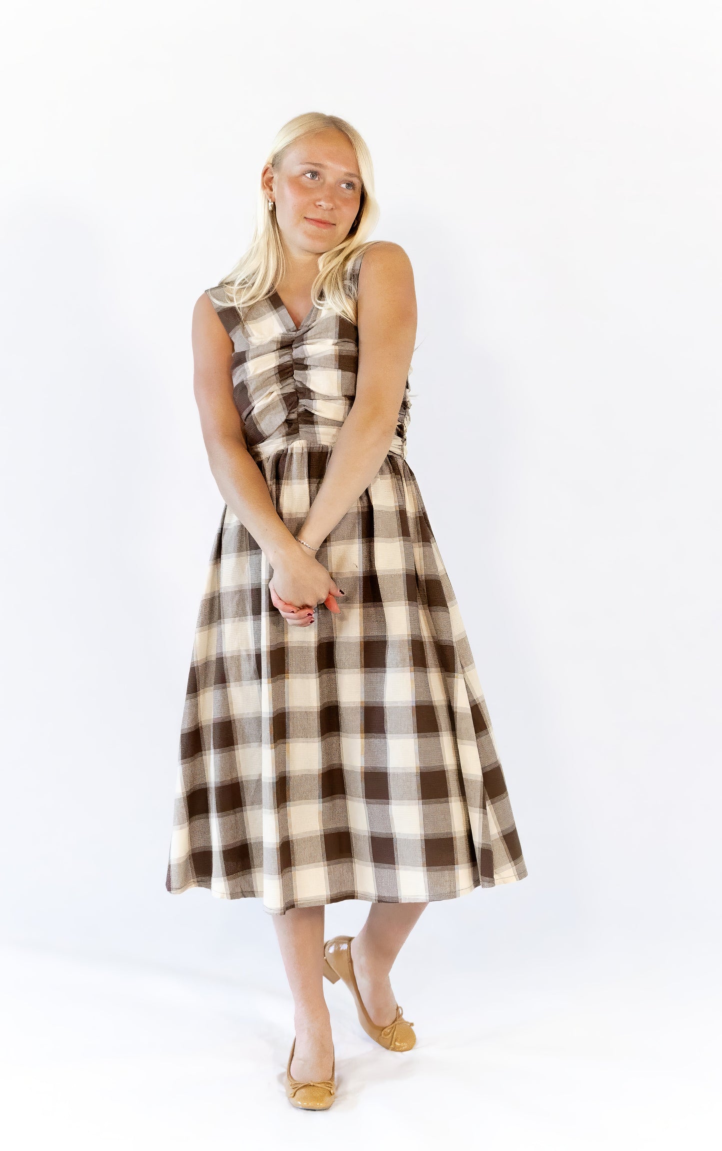 Carson Bow Detail Dress
