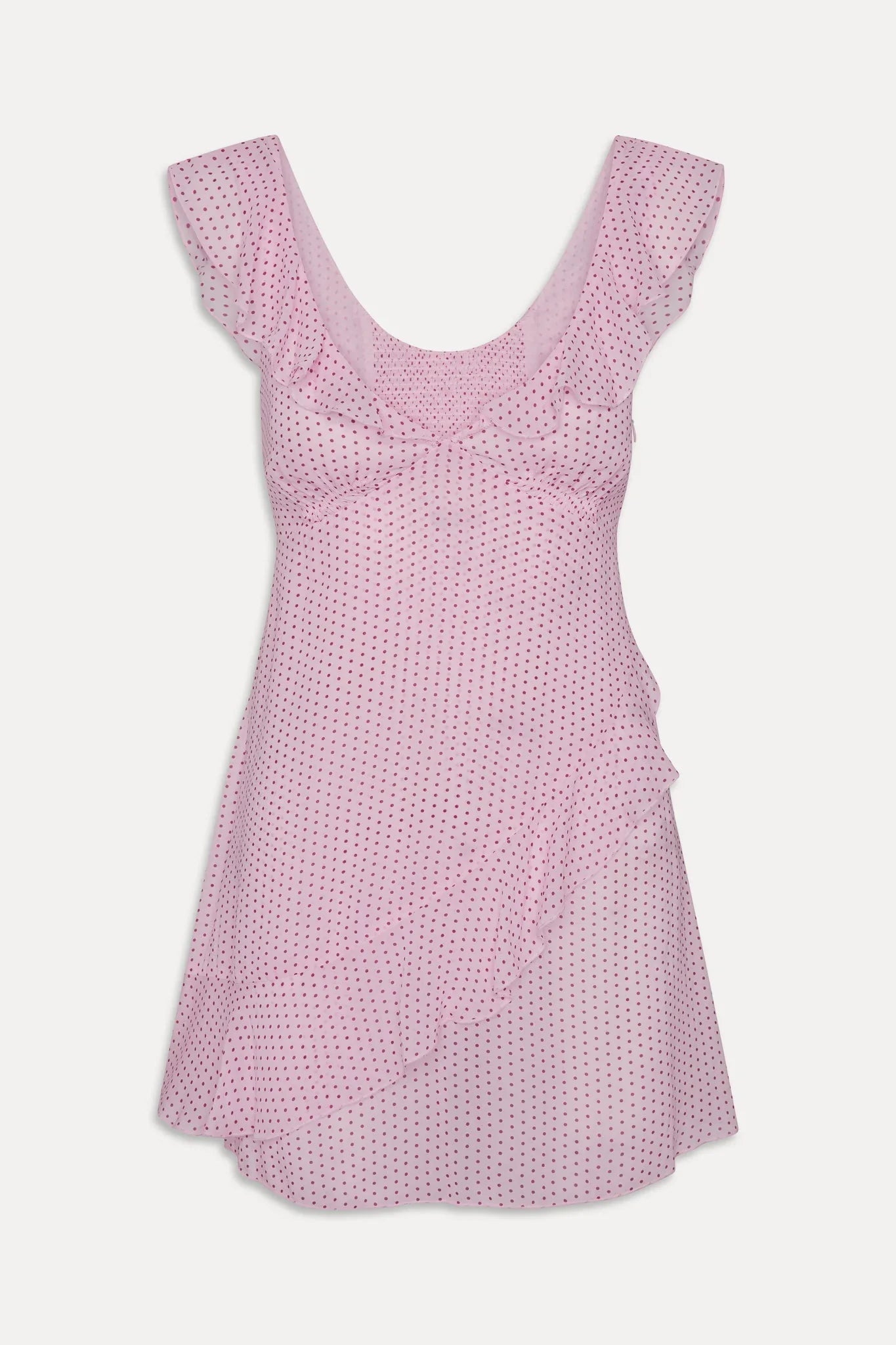 Be Mine Chiffon Mini Dress - Love Drop